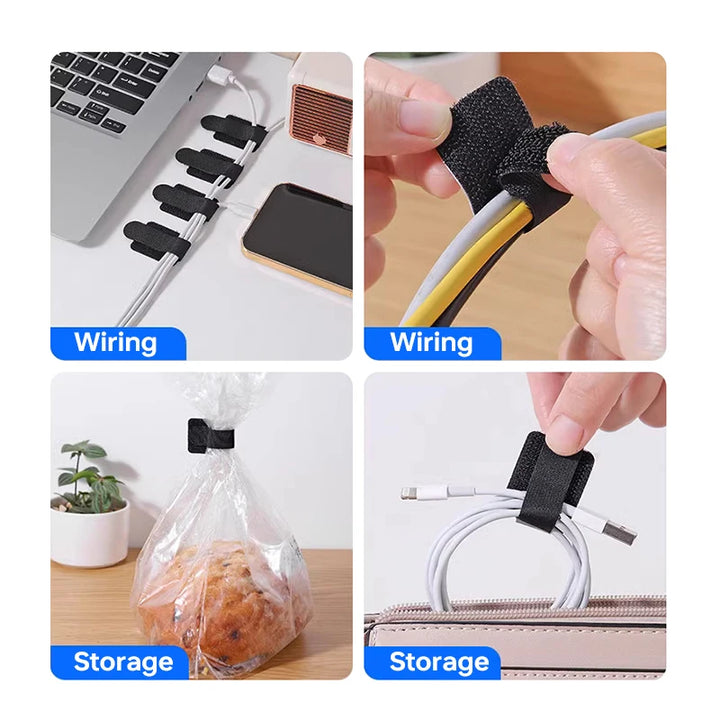 Adhesive Reusable Wire Organizer