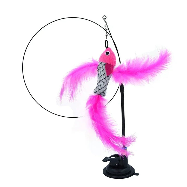 Hands-Free Pet Teaser Wand