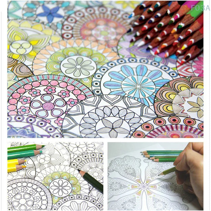 Korean Mandalas Coloring Book