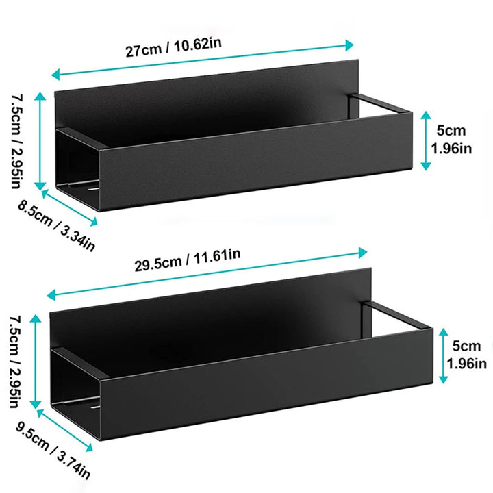 Magnetic Black Iron Rack