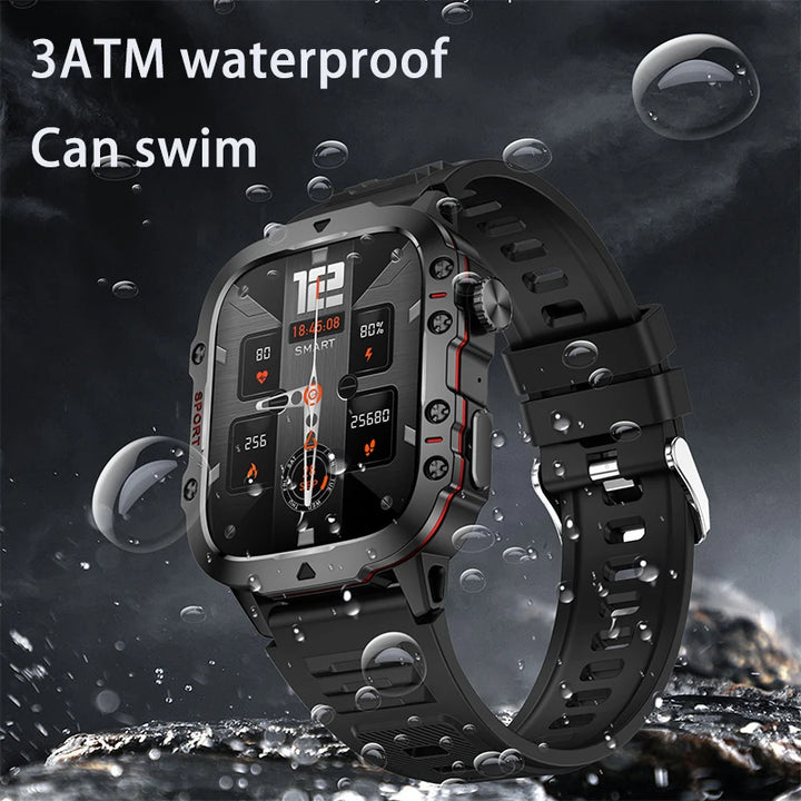 Luxury Military-style Sports Smartwatch