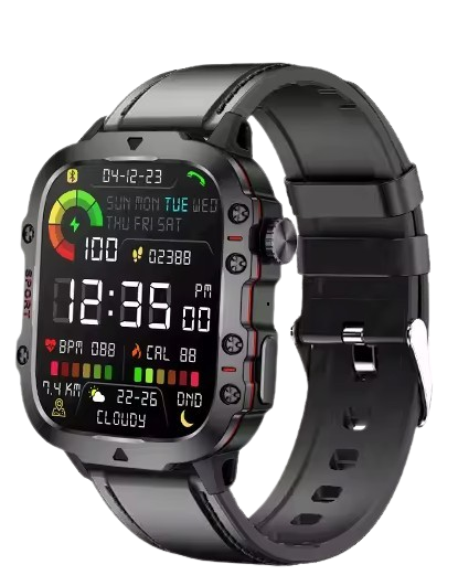 Luxury Military-style Sports Smartwatch