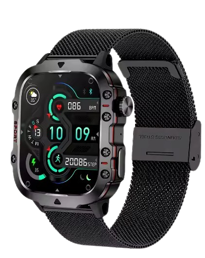 Luxury Military-style Sports Smartwatch