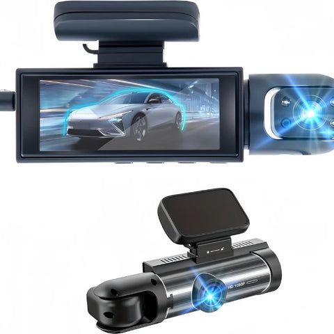 DualView Dash Camera for Cars