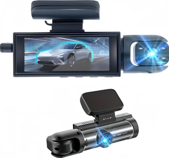 DualView Dash Camera for Cars