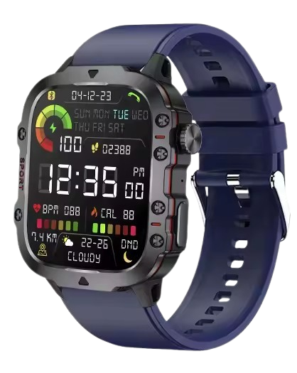 Luxury Military-style Sports Smartwatch