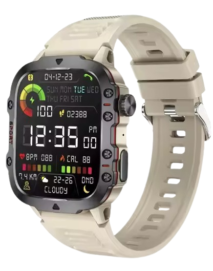 Luxury Military-style Sports Smartwatch