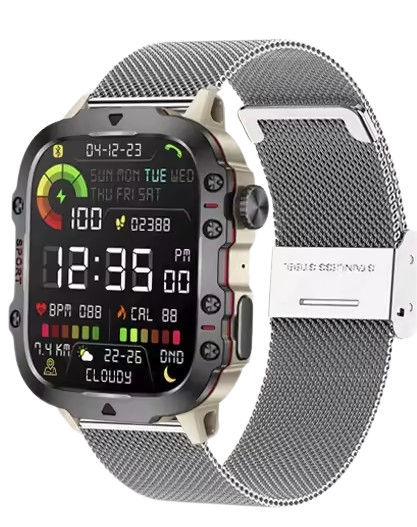 Luxury Military-style Sports Smartwatch