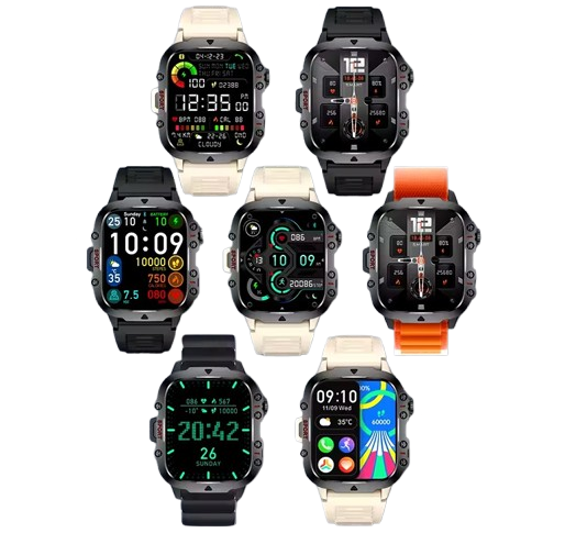 Luxury Military-style Sports Smartwatch